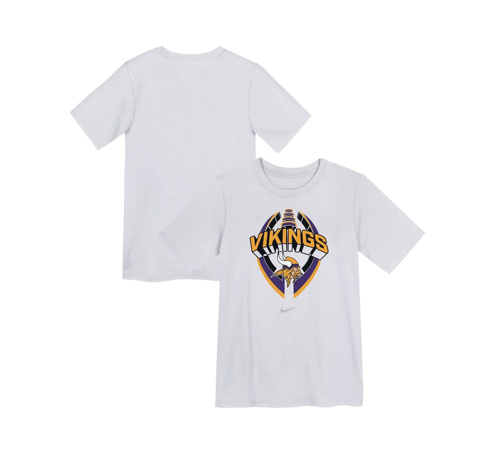Детская спортивная футболка Nike White Minnesota Vikings Icon Legend Performance