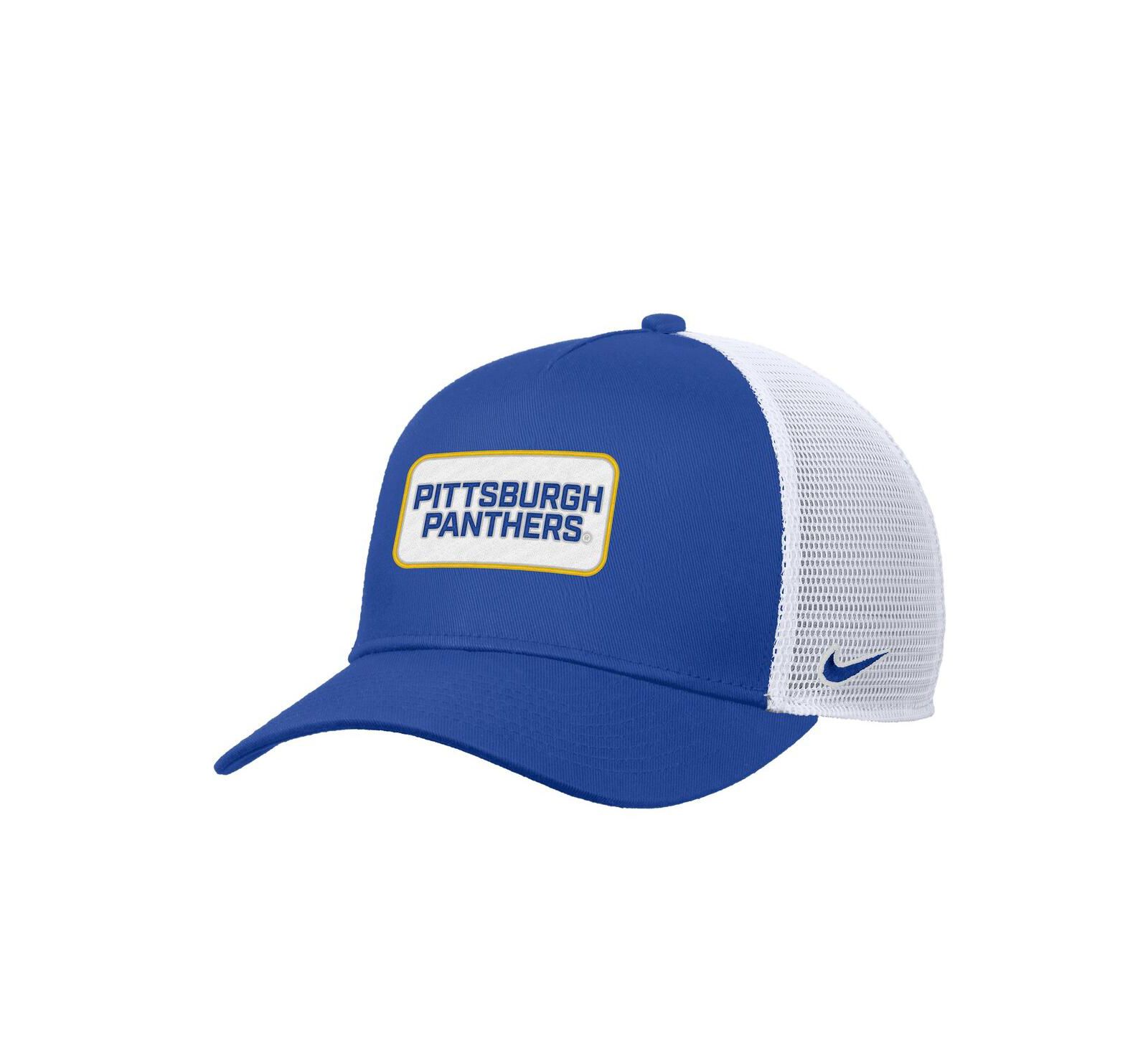 Кепка Nike Men's Royal Pitt Panthers 2025 On-Field Rise Trucker Performance Adjustable Hat
