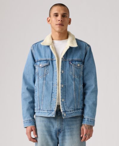 Мужская джинсовая куртка Levi's Regular Fit Sherpa