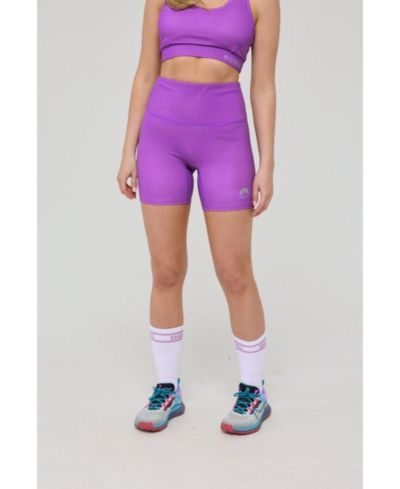 OOSC Women's Infinite High Waisted Shorts - Purple