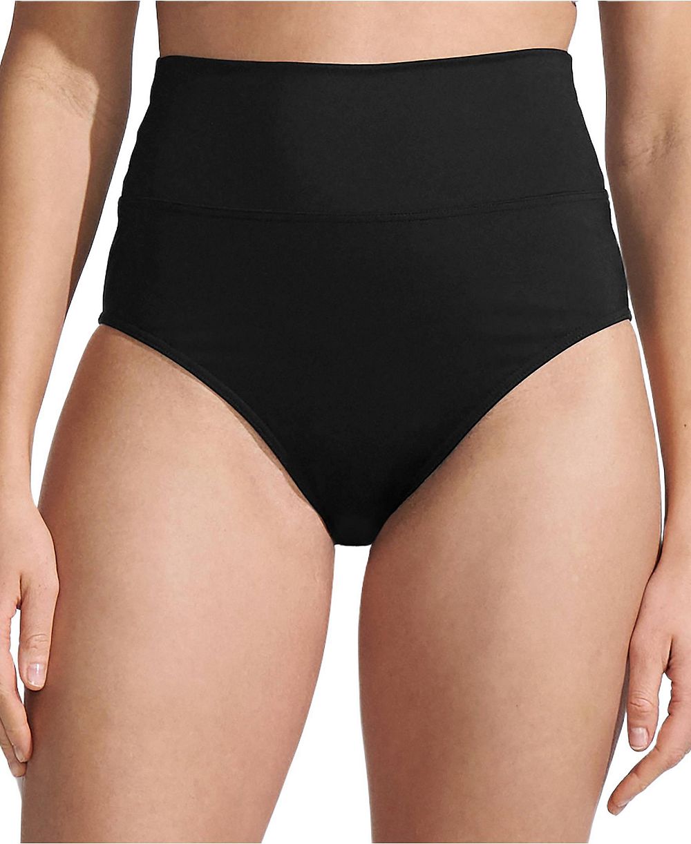Lands' End Petite Pinchless High Waisted Bikini Bottoms