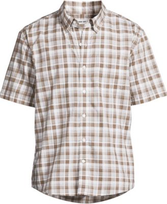 Vintage taupe/white plaid