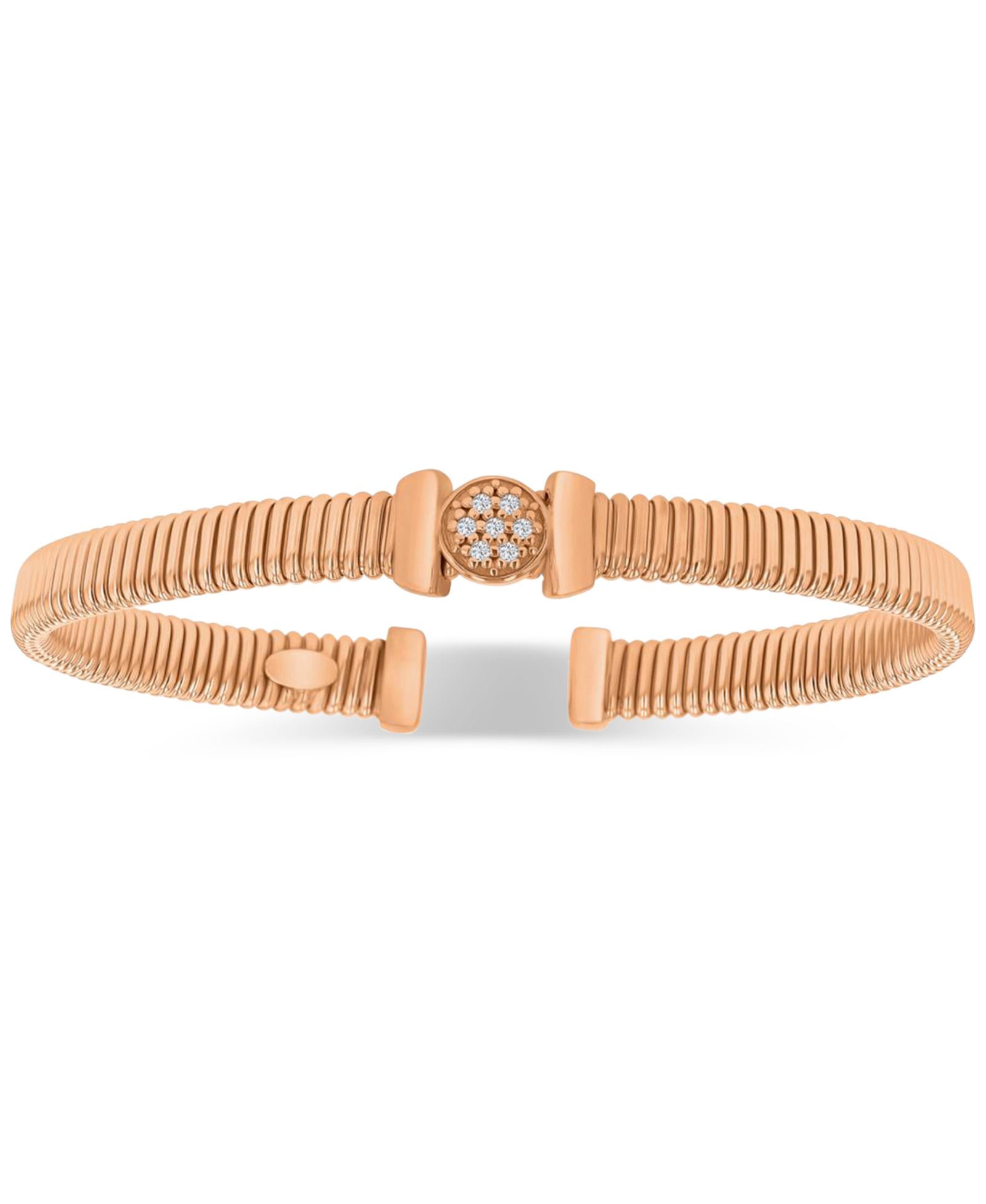 Cubic Zirconia Cluster браслет-манжет Tubogas