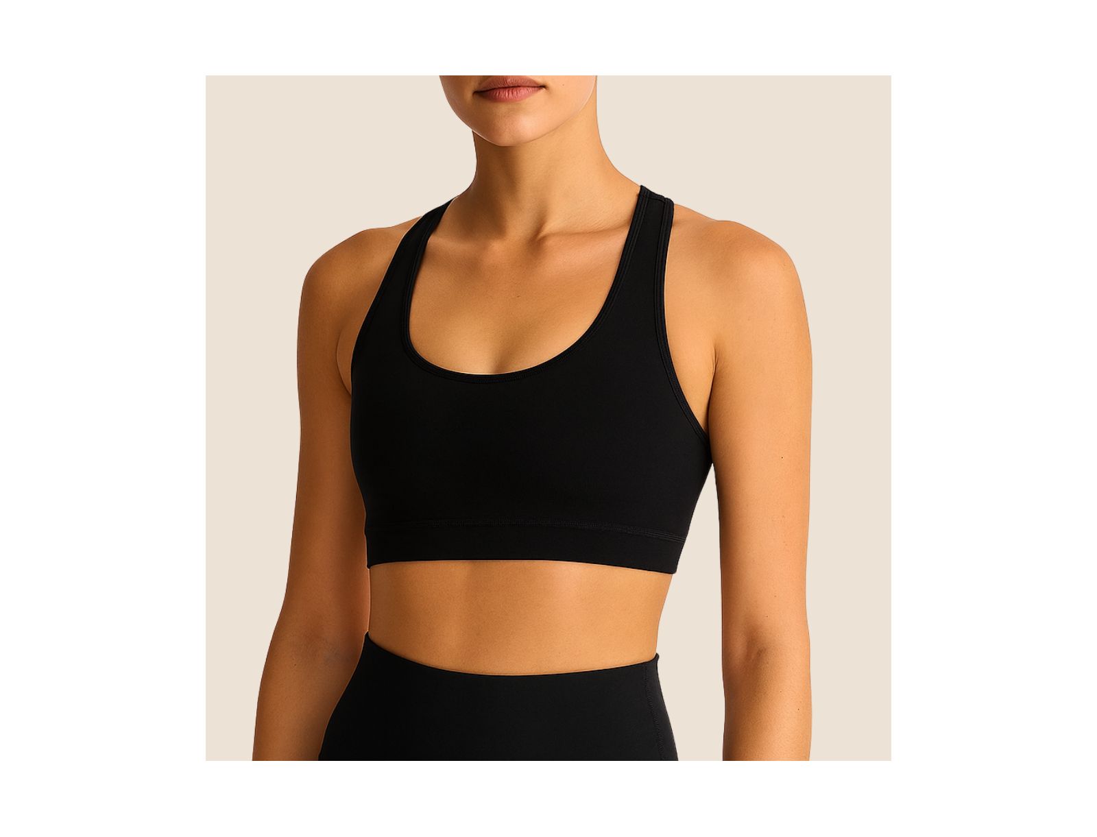 Meadow Women's Glide Cotton Racerback Bralette