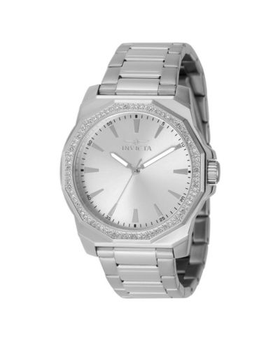 Мужские часы Invicta 49104 Speedway Quartz с серебристым циферблатом