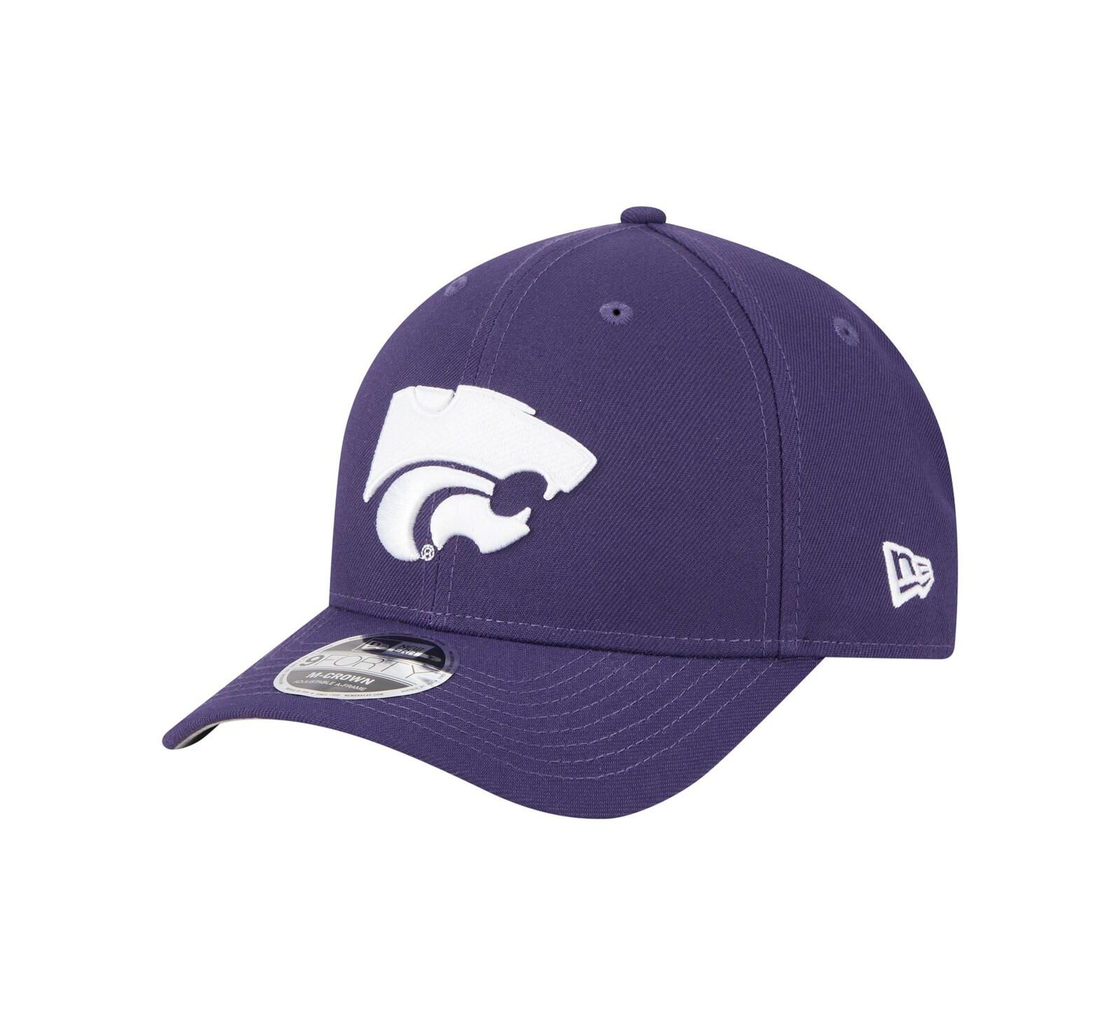 Мужская кепка New Era Kansas State Wildcats Team Collective 9FORTY M-Crown