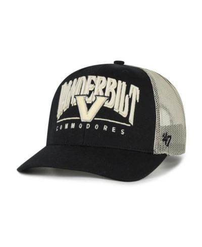 '47 Brand Мужской Black Vanderbilt Commodores Arid Adjustable Trucker Hat