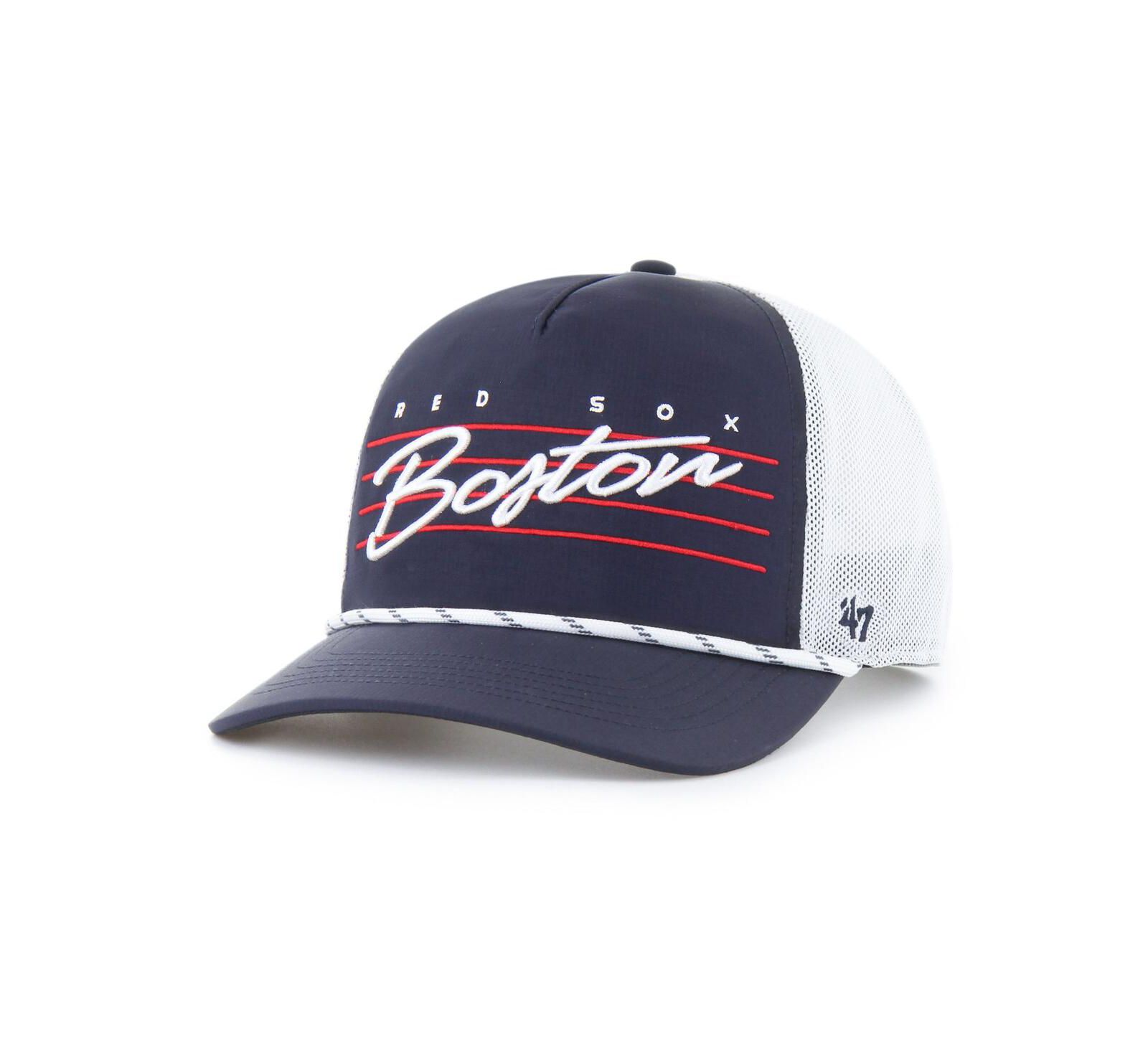 Мужская кепка '47 Brand Boston Red Sox Brrr Downburst Mesh, темно-синяя