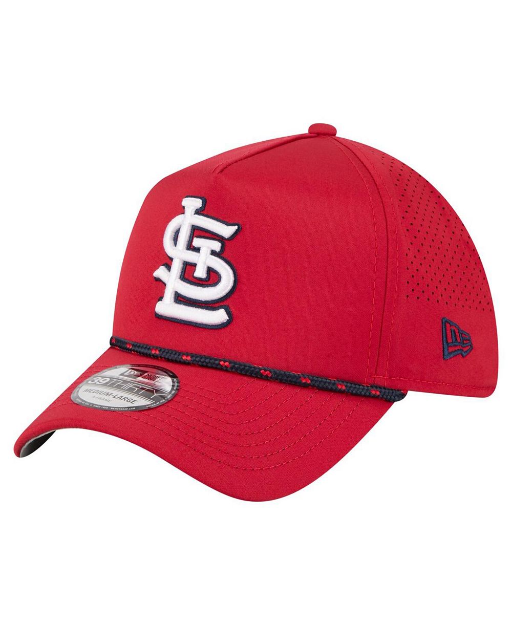 Мужская кепка New Era Red St. Louis Cardinals 39THIRTY A-Frame Perforated Flex