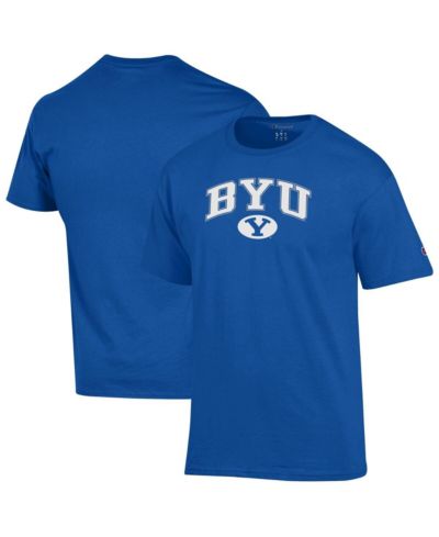 Champion Men's Royal BYU Cougars Arched Logo T-Shirt