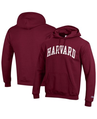 Мужское худи Champion Harvard Crimson Basic Arch Fleece, малиновый
