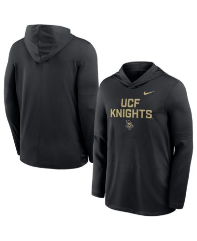 Nike Men's Black UCF Knights Sideline Dri-FIT Lightweight Sweatshirt