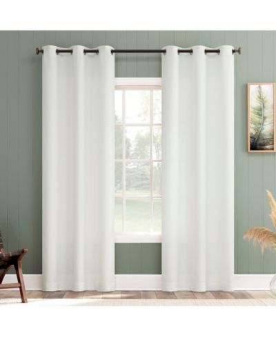 Штора No. 918 Lance Textured Semi-Sheer Grommet