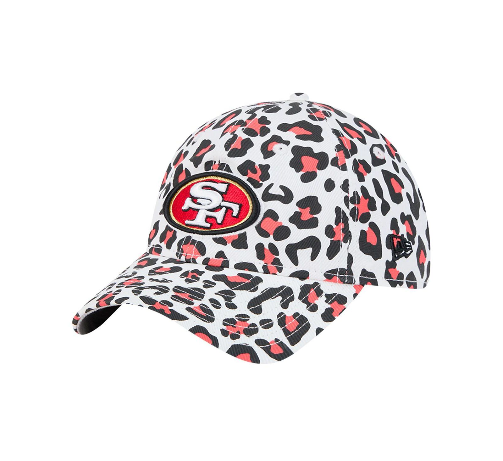 New Era Preschool White San Francisco 49ers Active Leopard 9TWENTY Adjustable Hat