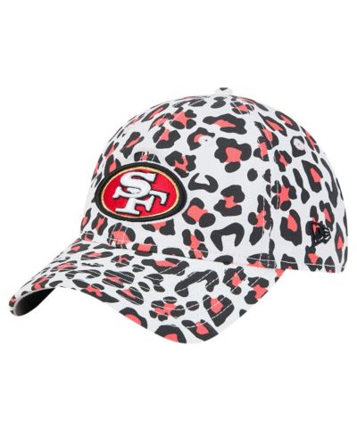 Детская кепка New Era White San Francisco 49ers Active Leopard 9TWENTY Adjustable