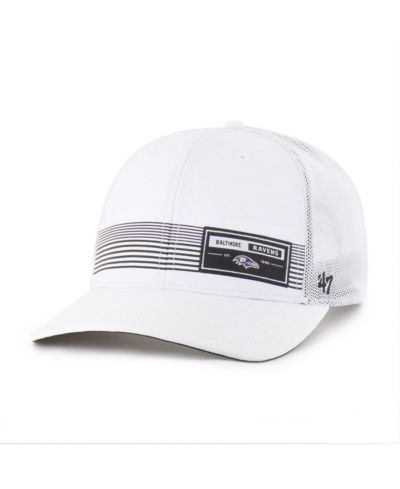 '47 Brand Мужская белая кепка Baltimore Ravens Rangefinder Trucker