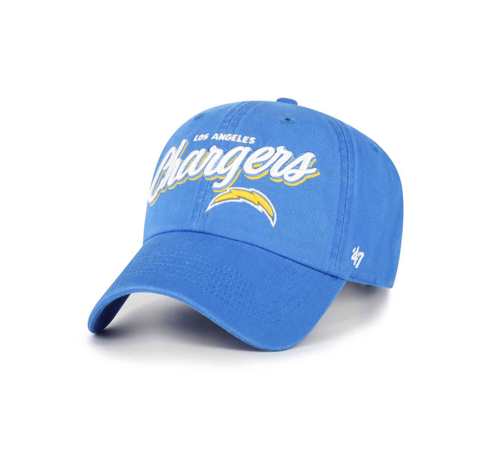 '47 Brand Женская кепка Los Angeles Chargers Ariana Clean Up, Powder Blue