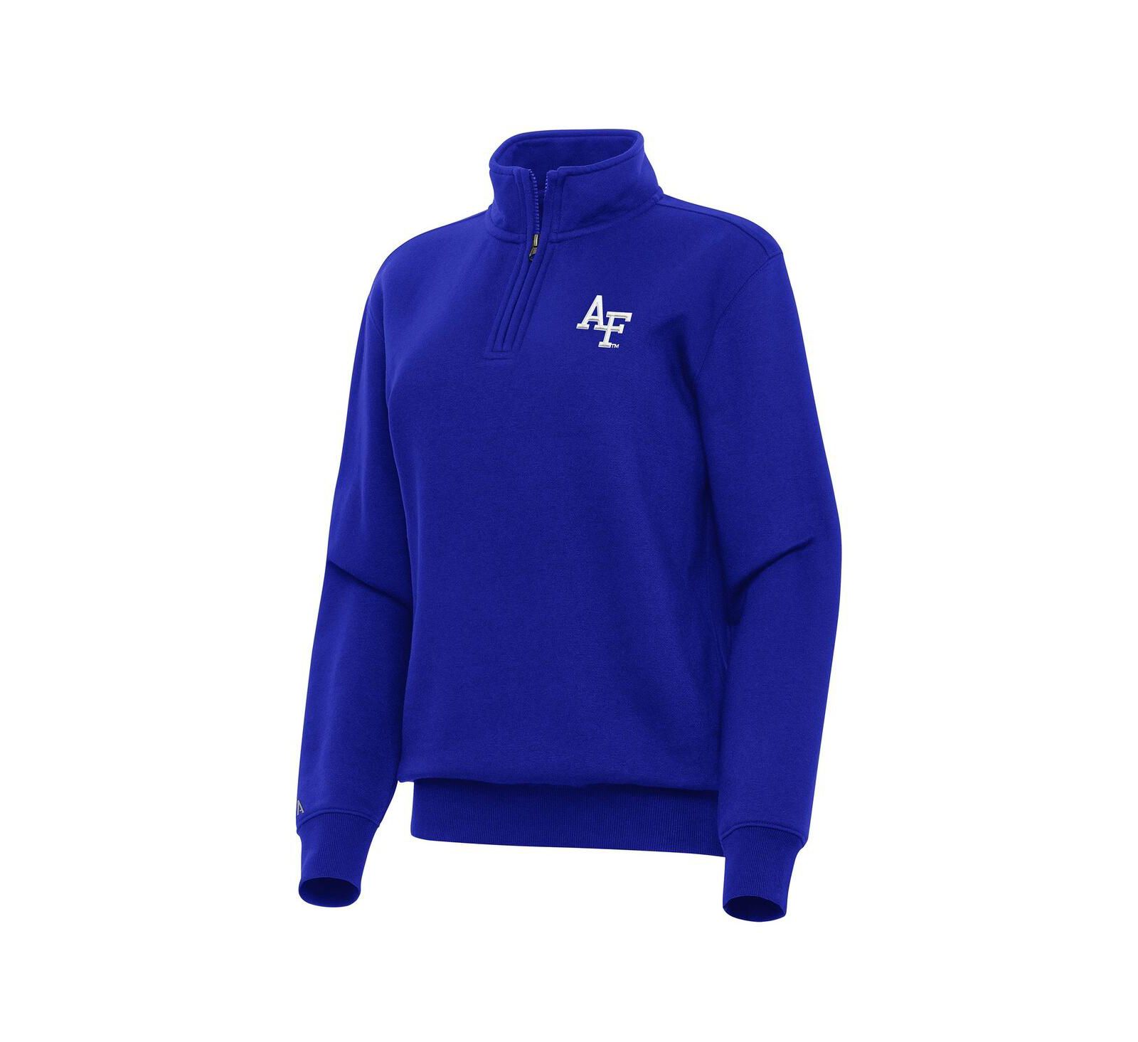 Женская толстовка Antigua Royal Air Force Falcons Victory Quarter-Zip