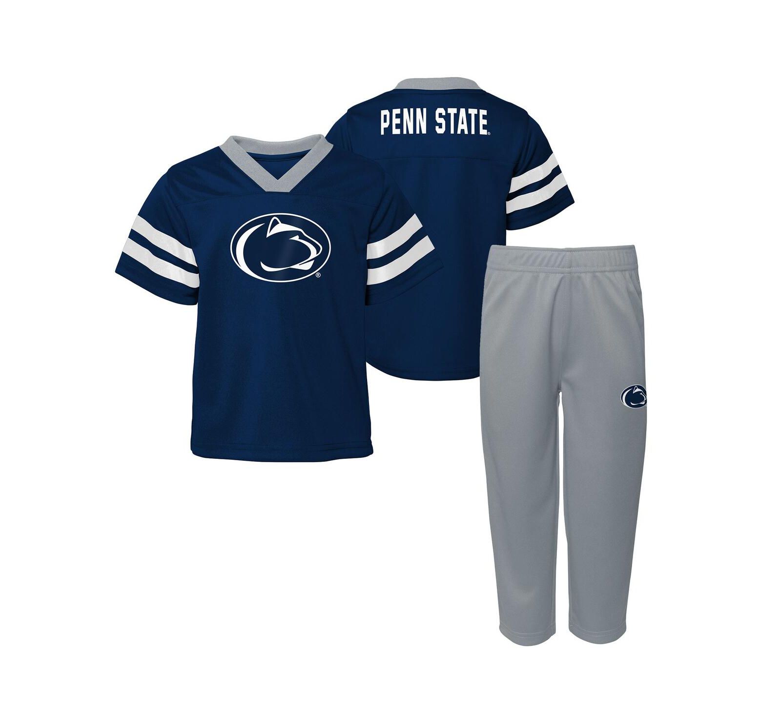Outerstuff Детский комплект из 2-х предметов Navy/Gray Penn State Nittany Lions