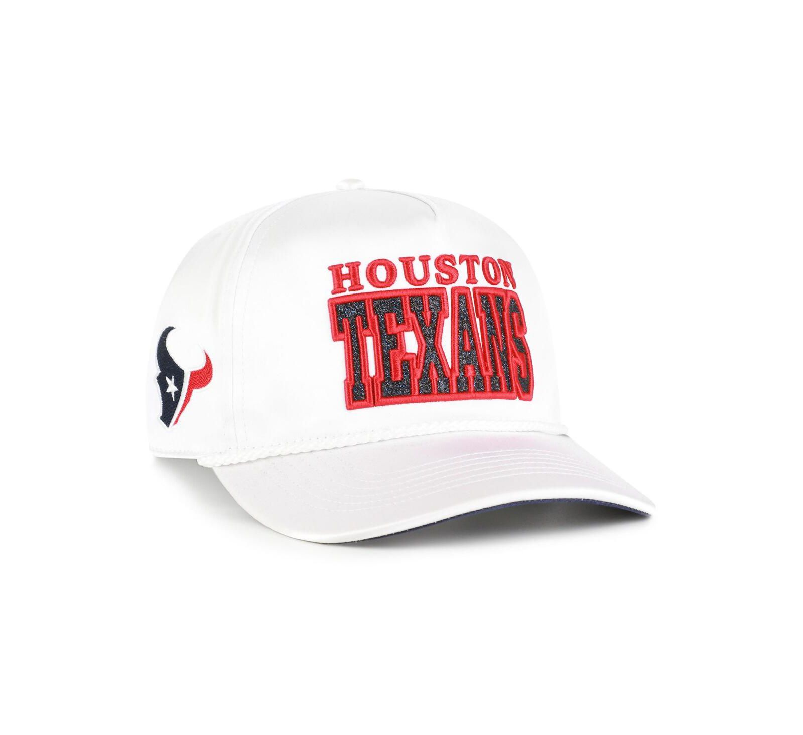 Женская регулируемая кепка '47 Brand Houston Texans Outspoken Hitch белого цвета