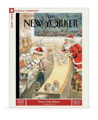 New York Puzzle Company Пазл "Помощники Санта-Клауса", 1000 деталей