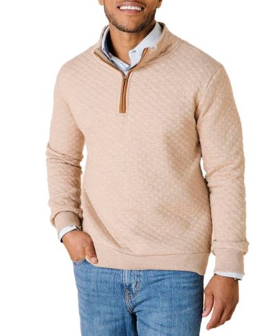Мужской джемпер Hope & Henry Quilted Half Zip Pullover