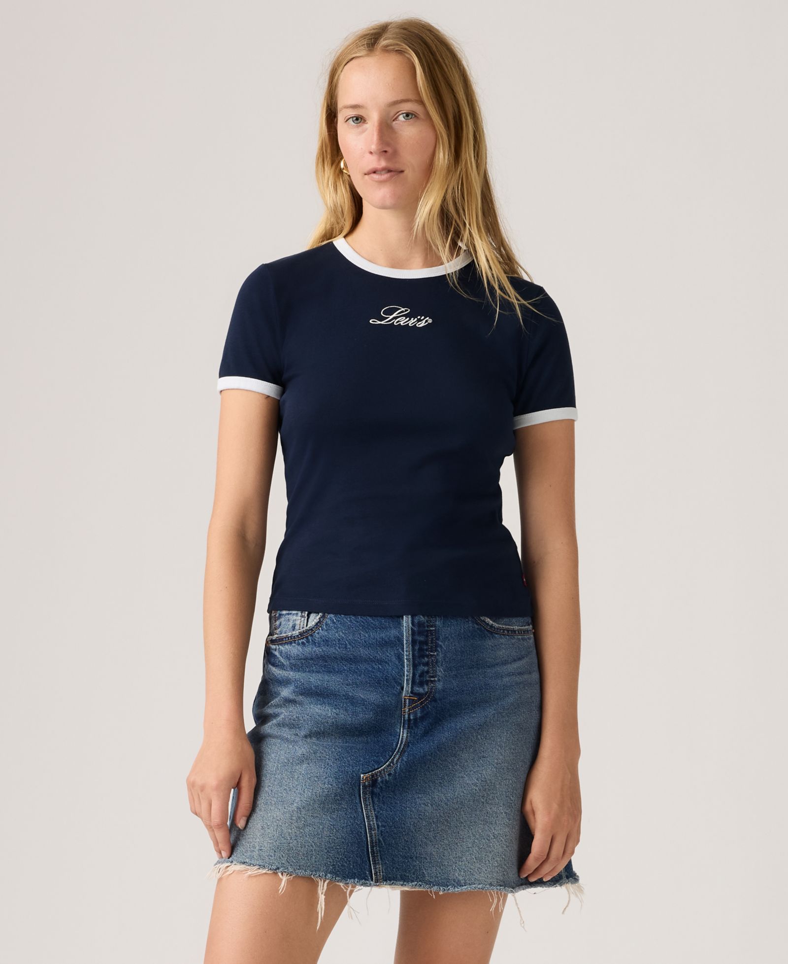 Levi's Women's Graphic Ringer Rickie T-Shirt