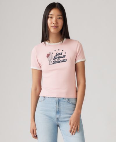 Женская футболка Levi's Graphic Ringer Rickie