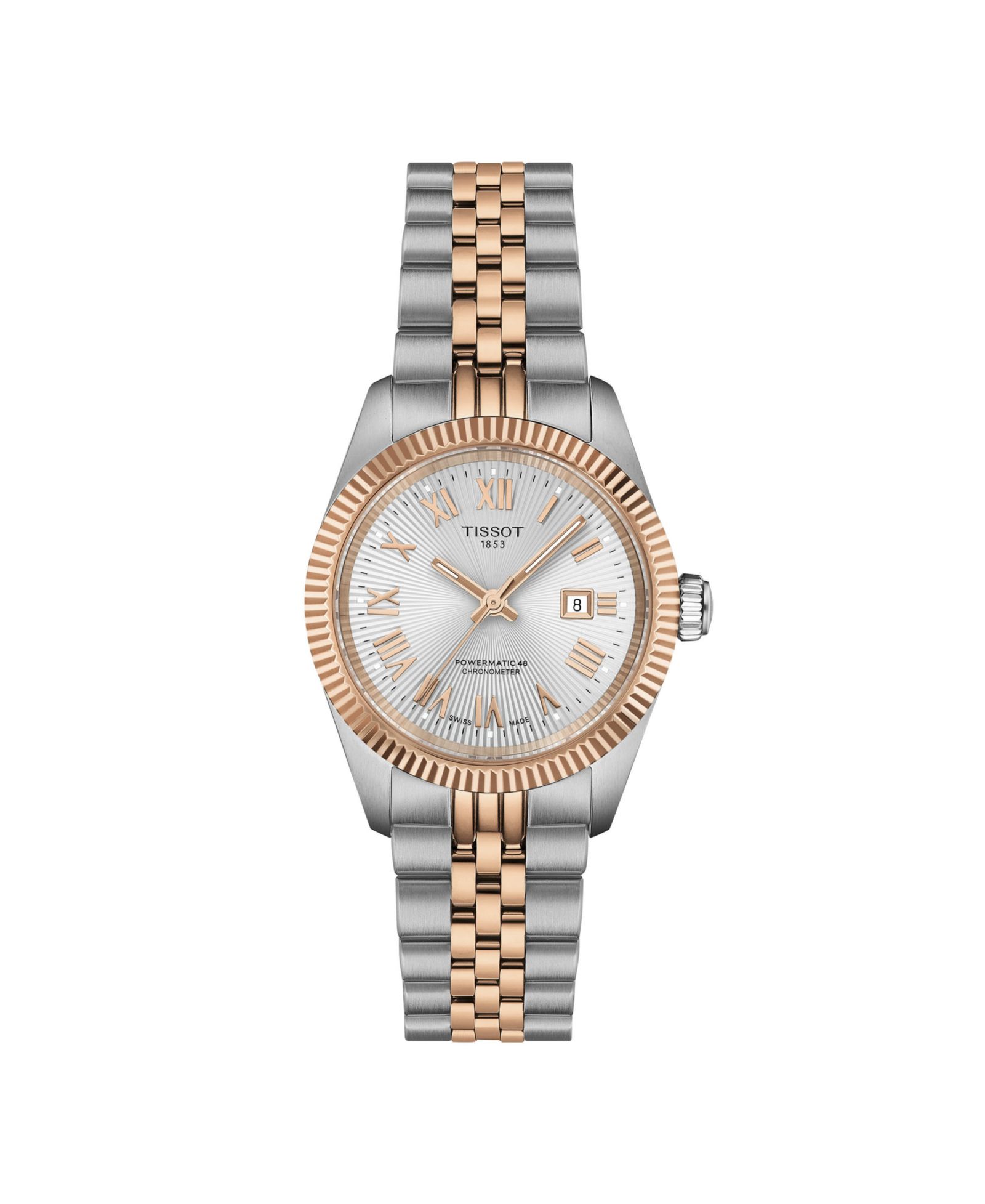Tissot Женские часы Ballade Power Two-Tone Stainless Steel 30mm