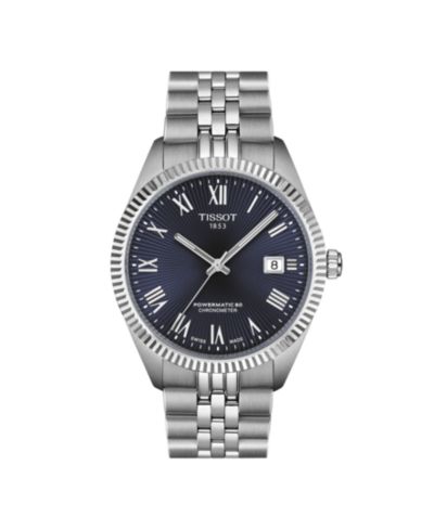 Мужские часы Tissot Ballade Power со стальным браслетом серебристого цвета, 39mm
