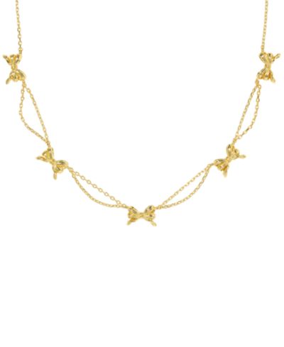 Ожерелье Kendra Scott 14k Gold Plated Bow Strand