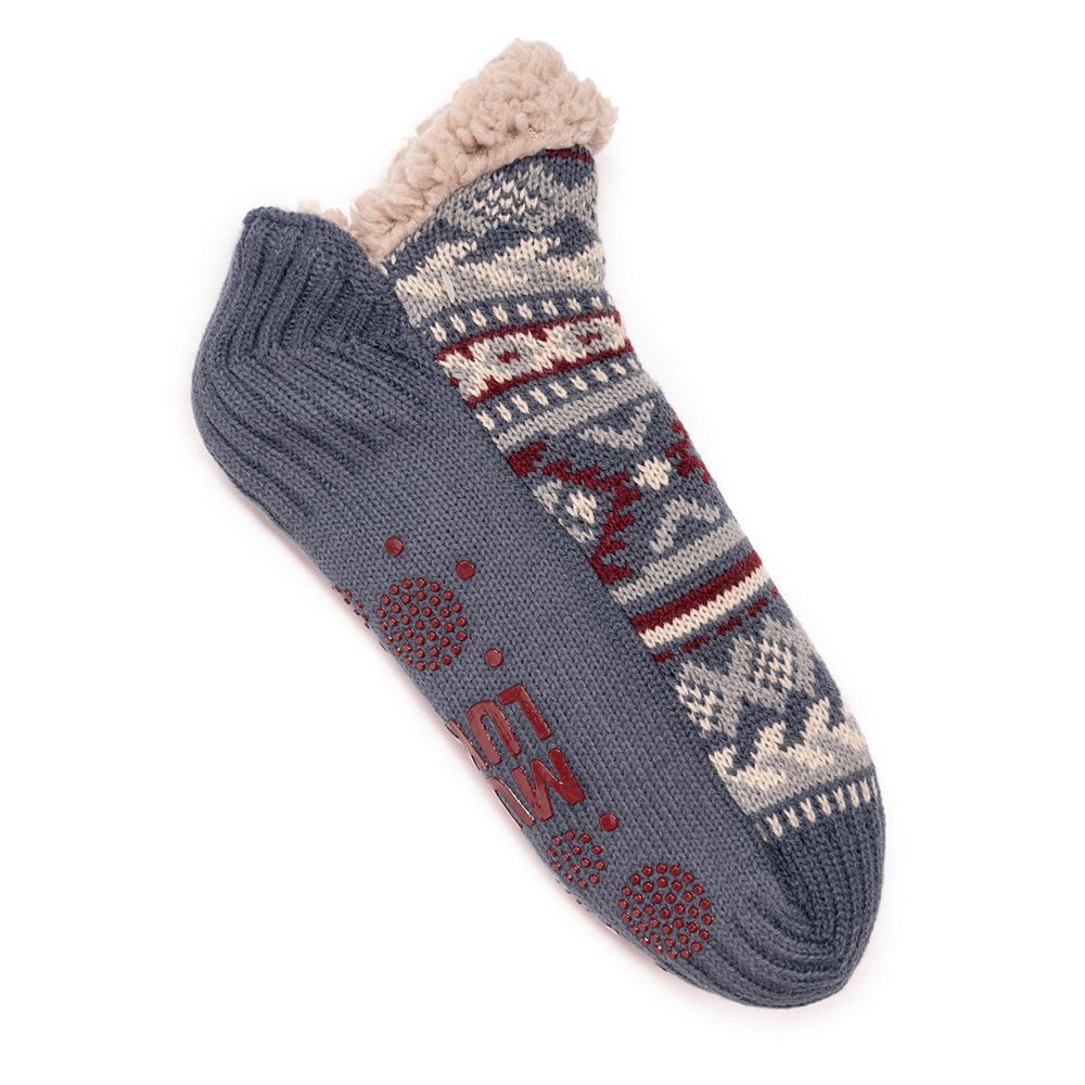 Muk Luks Men's Ankle Cabin Socks
