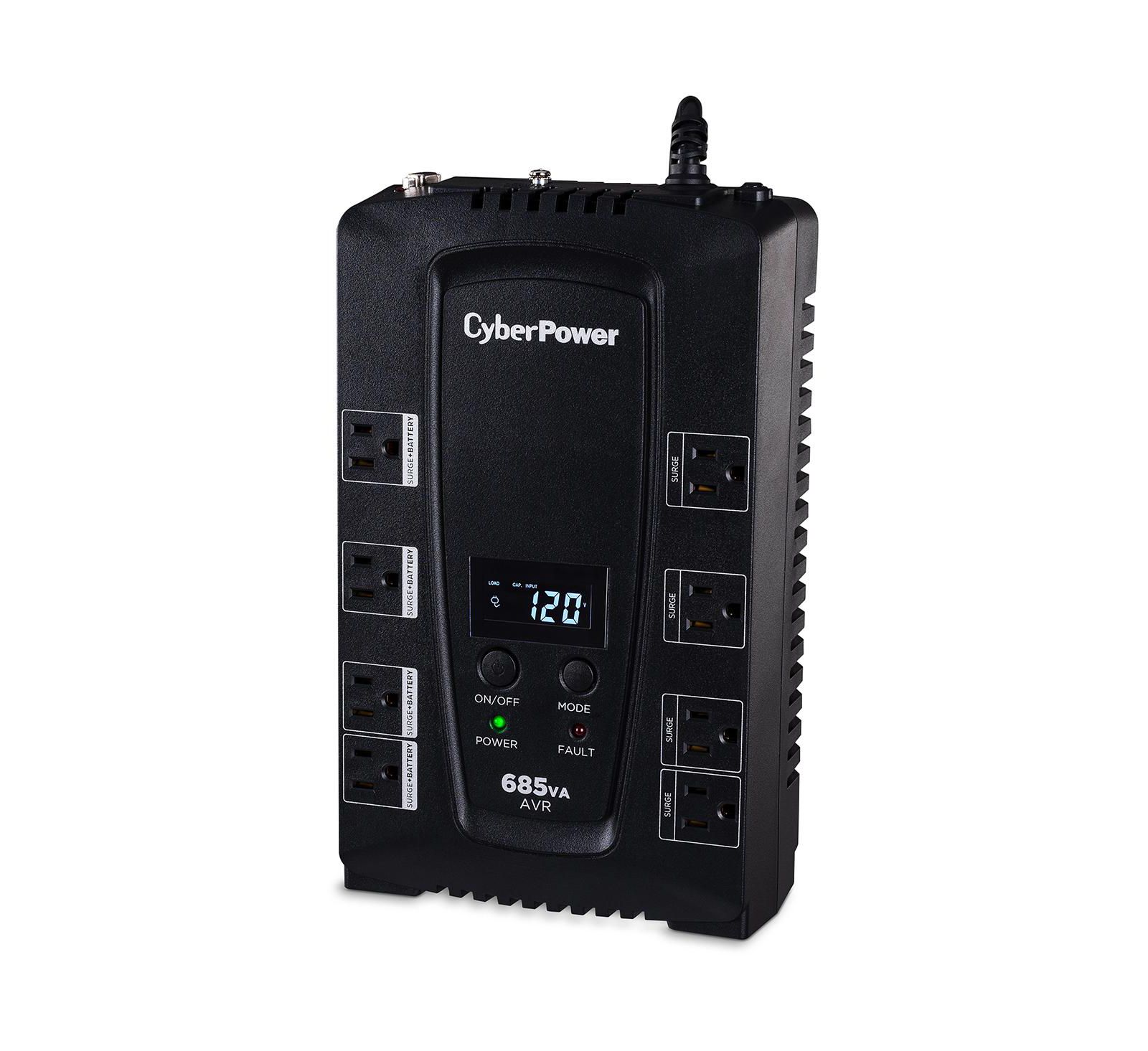 CyberPower CYBRPWR INT.CP685AVRLCD 685VA DSKTP UPS