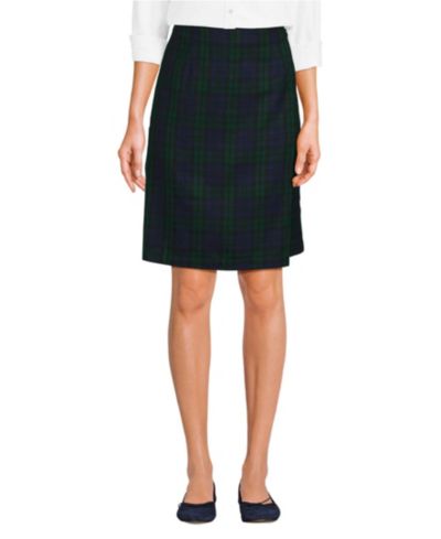 Classic navy/evergreen plaid