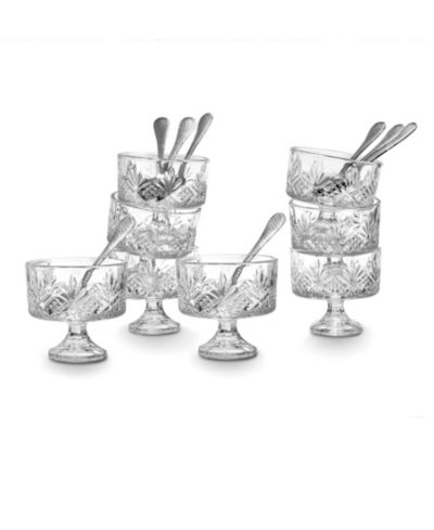 Набор из 16 предметов Godinger Dublin Crystal Tasters Trifle