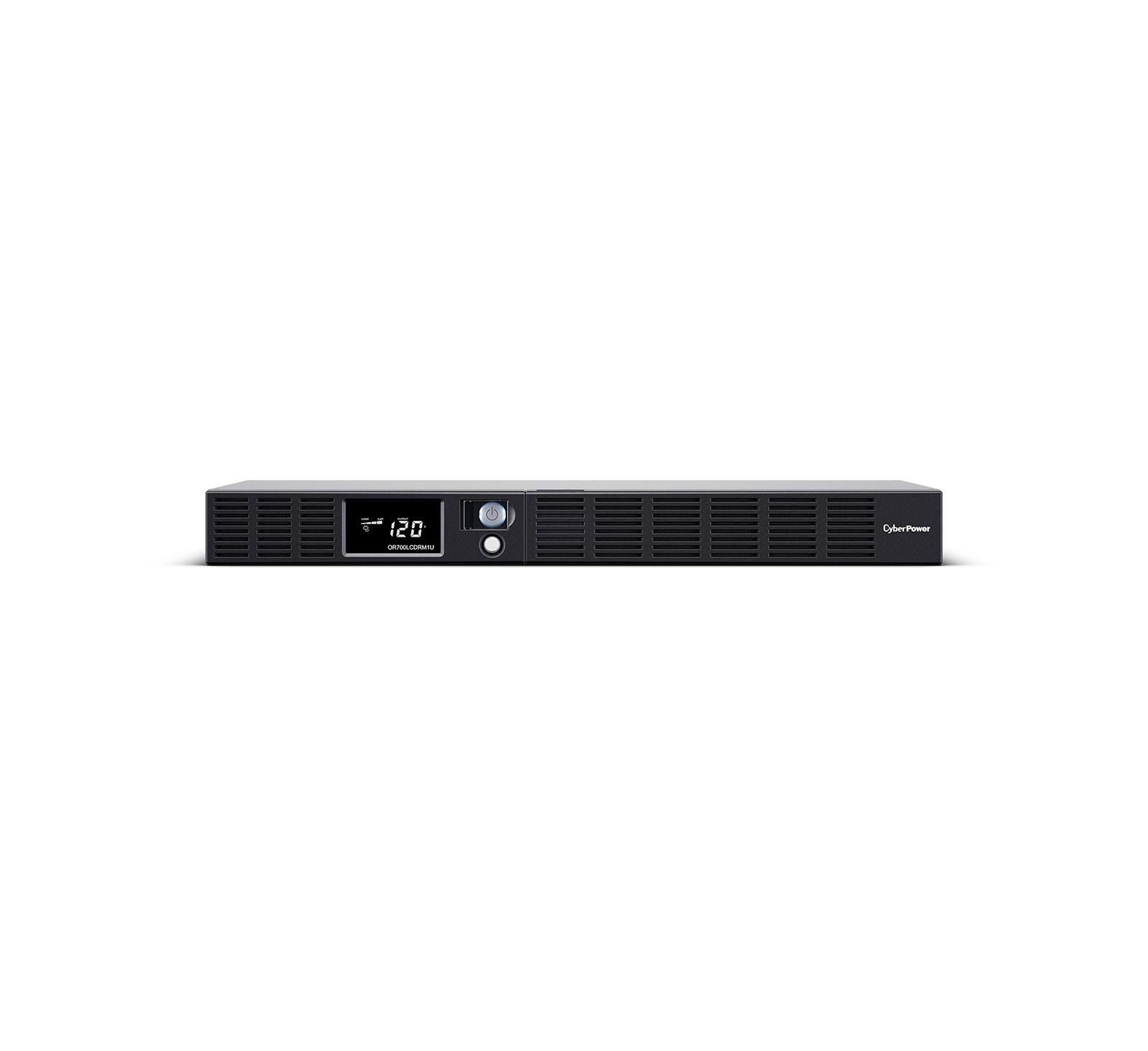 ИБП CyberPower OR700LCDRM1U Smart App Intelligent LCD 700VA, 6 розеток, монтаж в стойку 1U