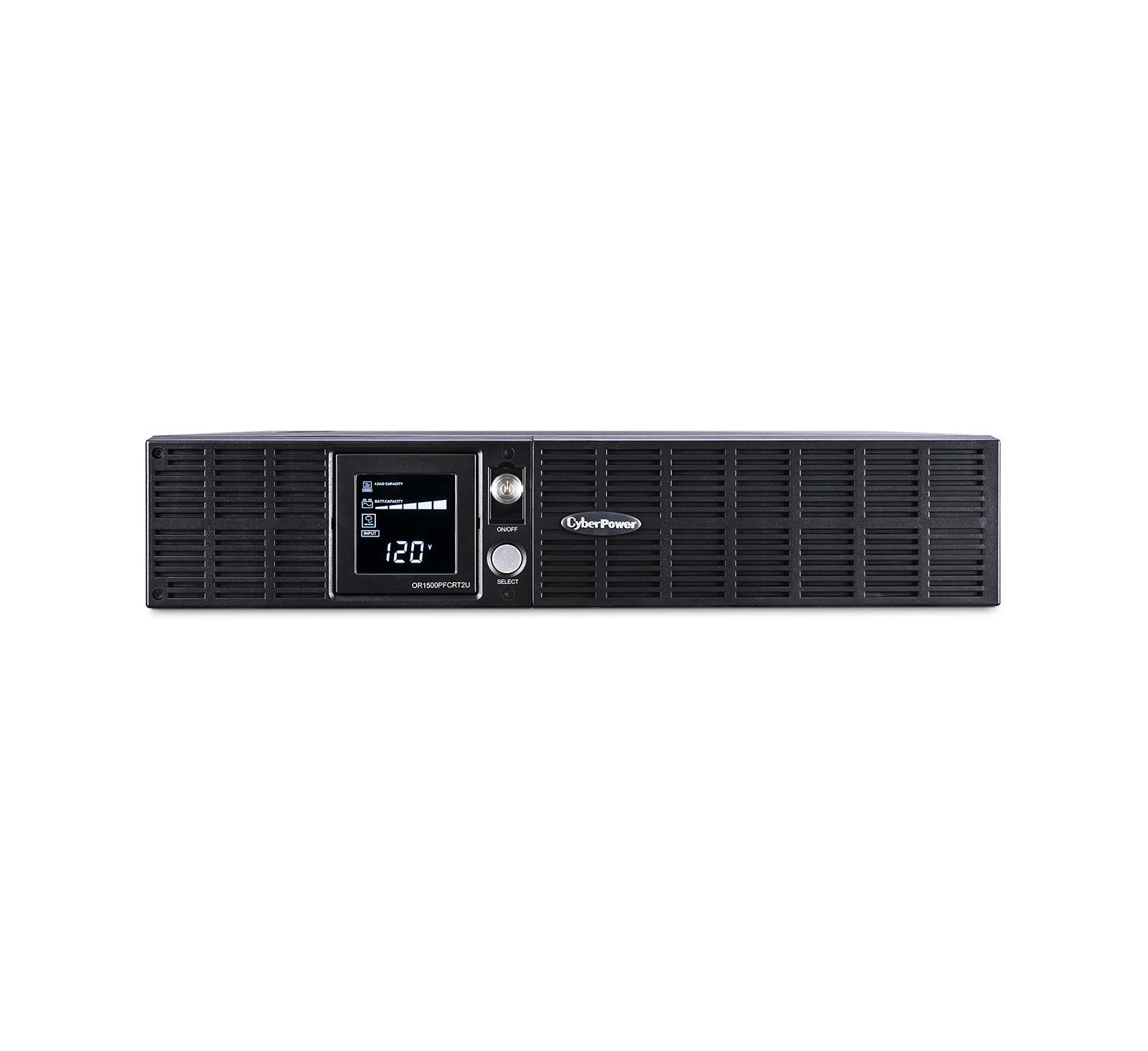ИБП CyberPower OR1500PFCRT2U Smart App LCD 1500VA 8 Outlets 2U Rack Mount