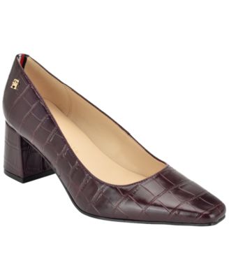 Dark Red Croco