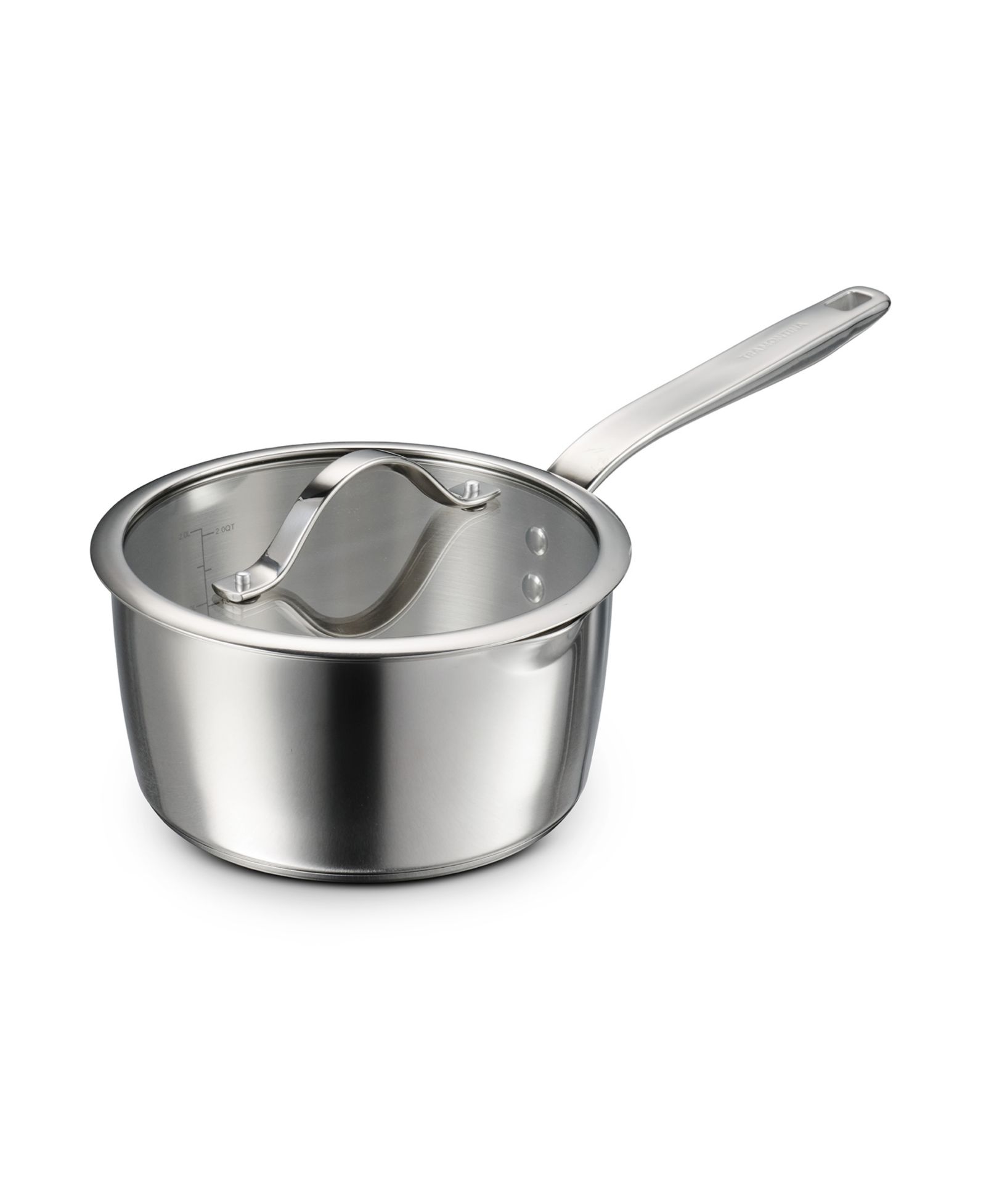 Кастрюля Tramontina Tempo Tri-Ply Base Stainless Steel 3-Quart с Glass Lid