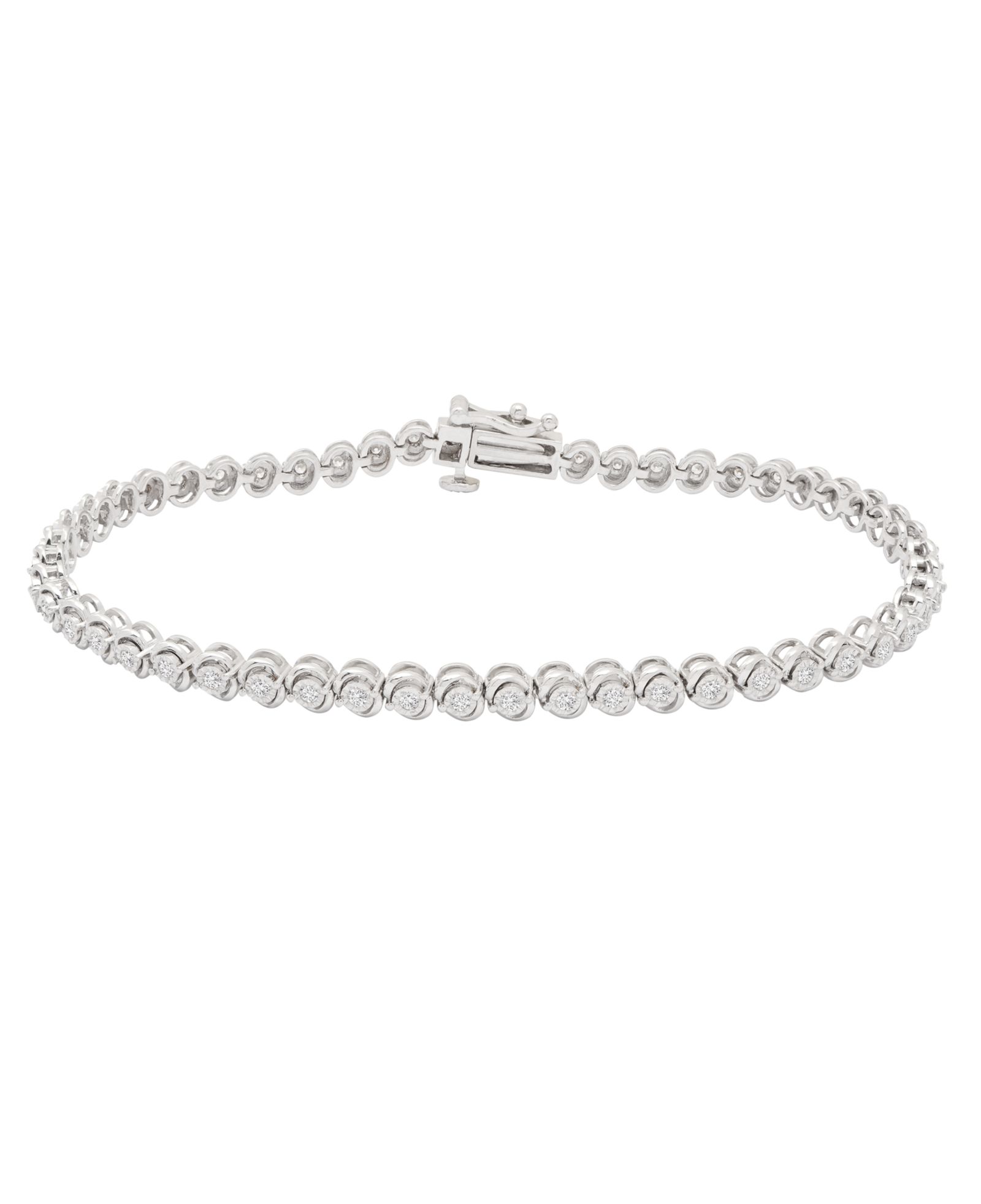 Macy's Diamond Bracelet (1/2 ct. t.w.) in Sterling Silver