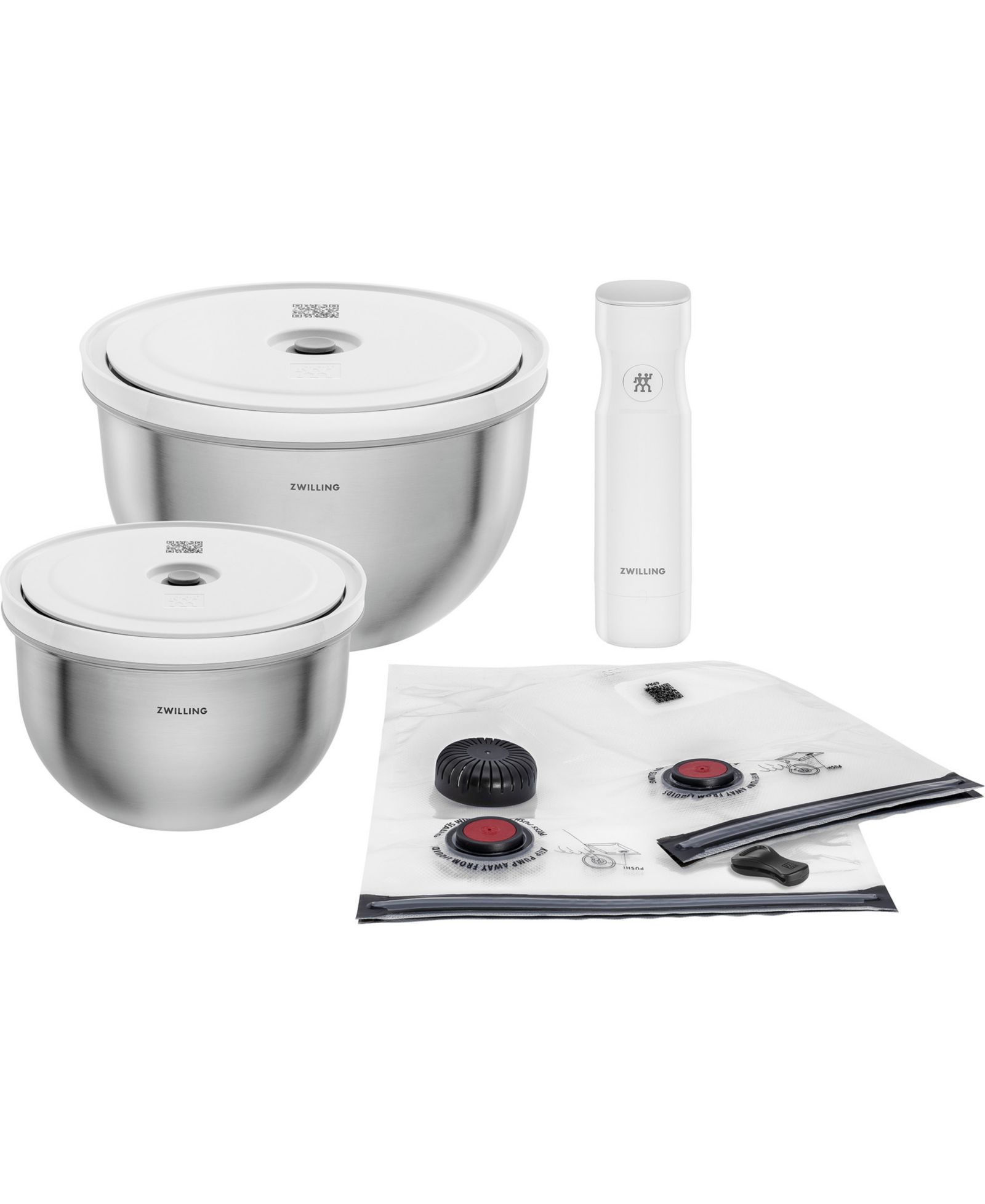 Набор вакуумных чаш Zwilling Fresh Save 7-Pc. Vacuum Bowl Starter Set