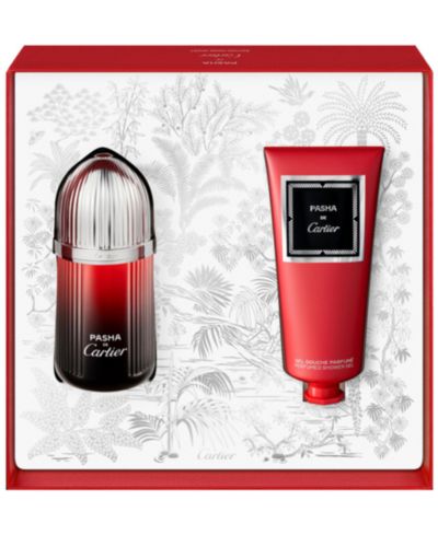 Cartier Мужской подарочный набор Pasha Édition Noire Eau De Toilette из 2 предметов
