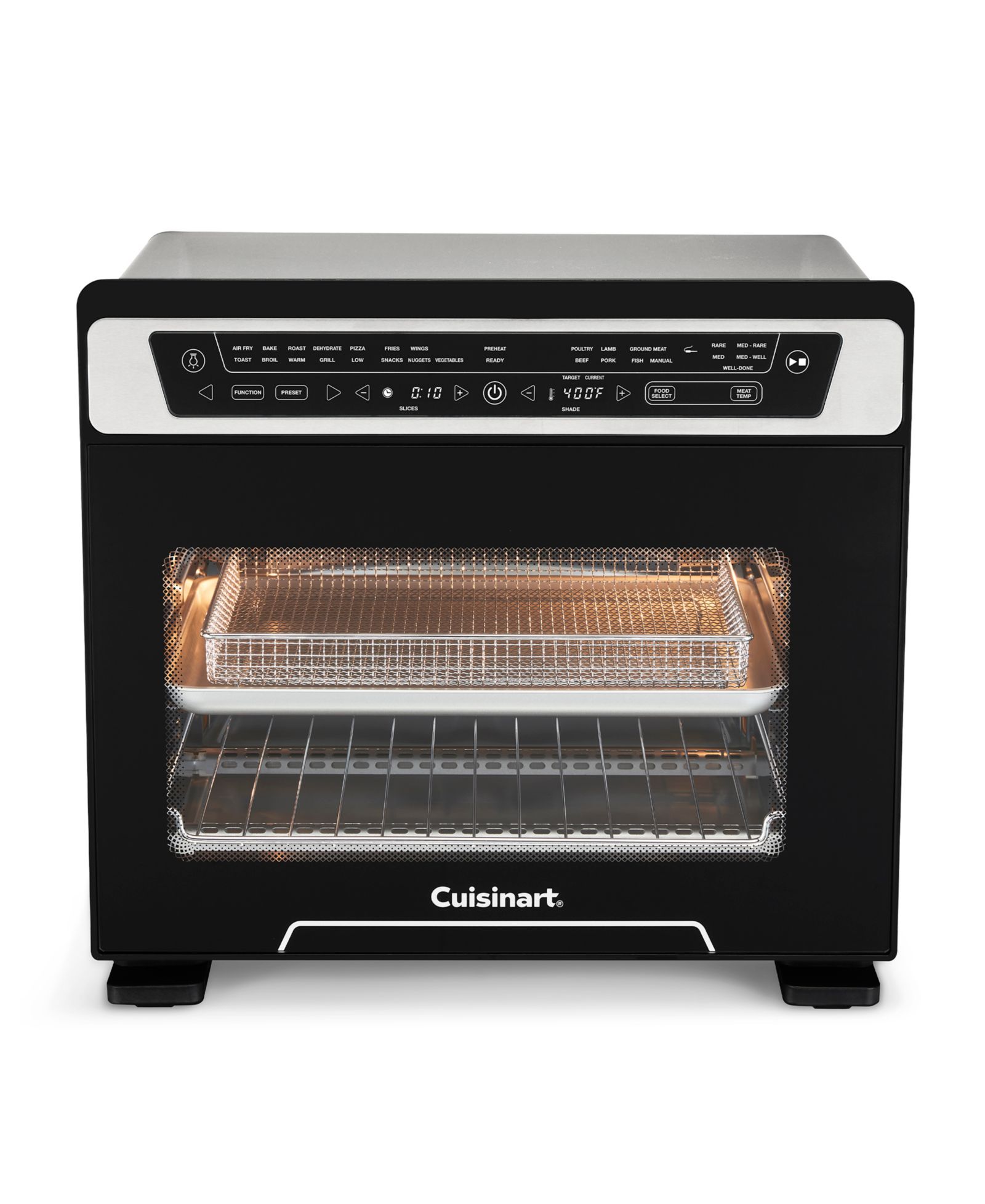 Цифровая аэрогриль-печь Cuisinart 15-в-1 TOA-112
