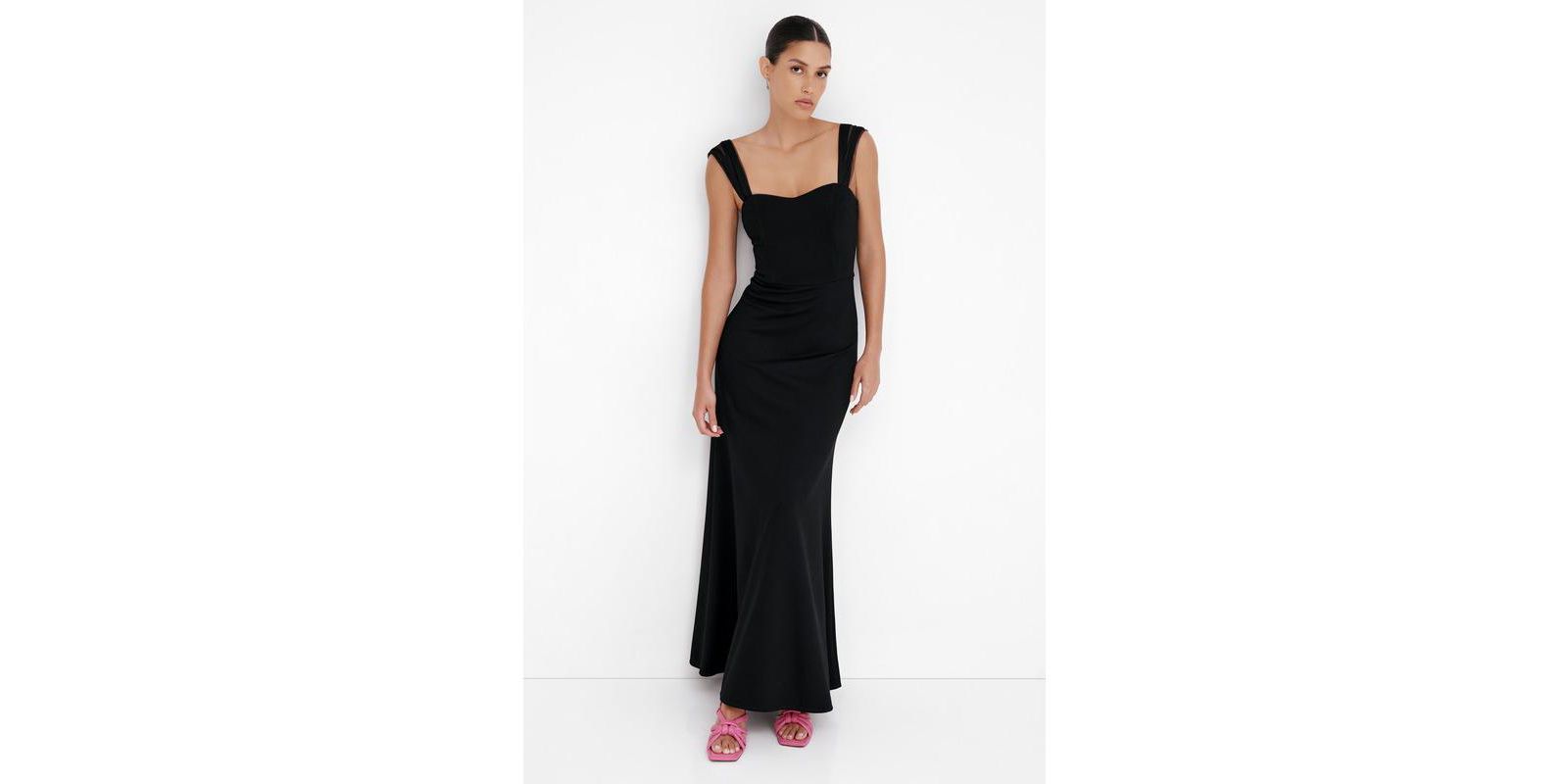 Marcella Women's Grace Multi-Way Boned Bodice A-Line Cocktail Dress