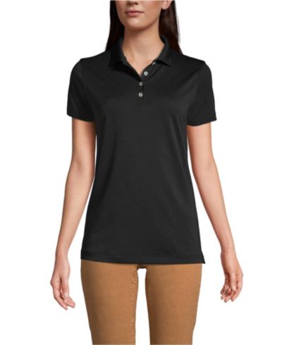 Поло Lands' End Women's School Uniform Short Sleeve Polyester