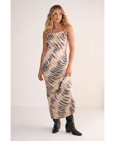 Nasty Gal Women's Cowl Back Strappy Maxi Dress