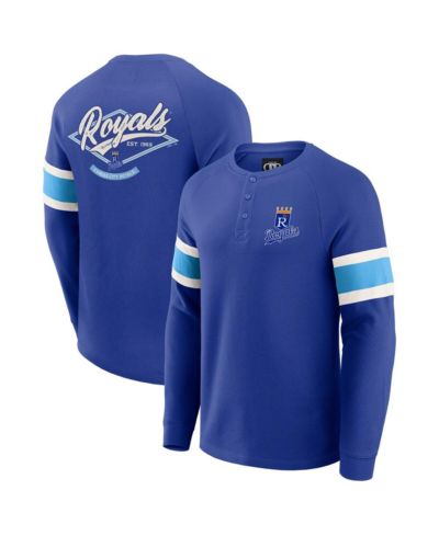 Мужская футболка Darius Rucker Collection by Fanatics Kansas City Royals, длинный рукав