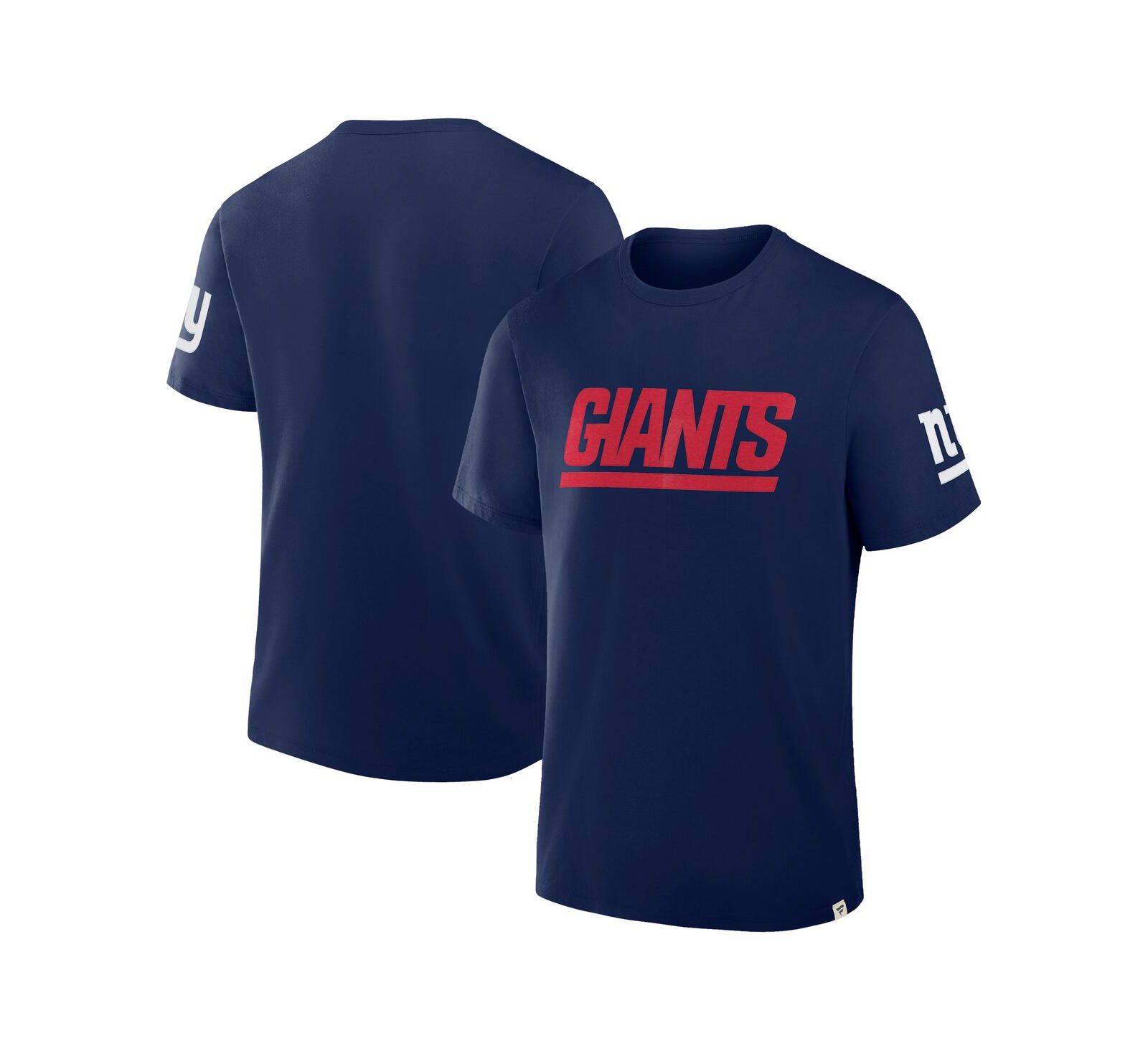 Fanatics Men's Navy New York Giants Elevated Classic Legacy T-Shirt