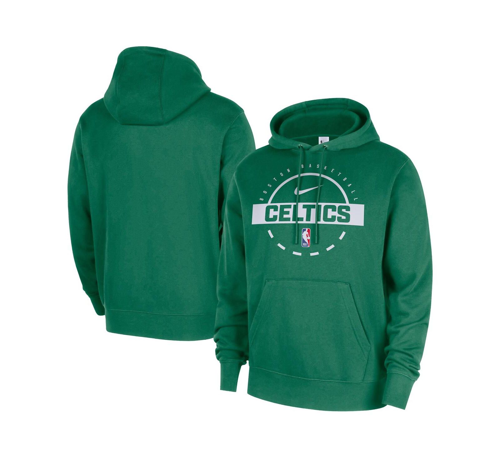 Мужское худи Nike Boston Celtics 2025/26 Authentic Practice Club, Kelly Green