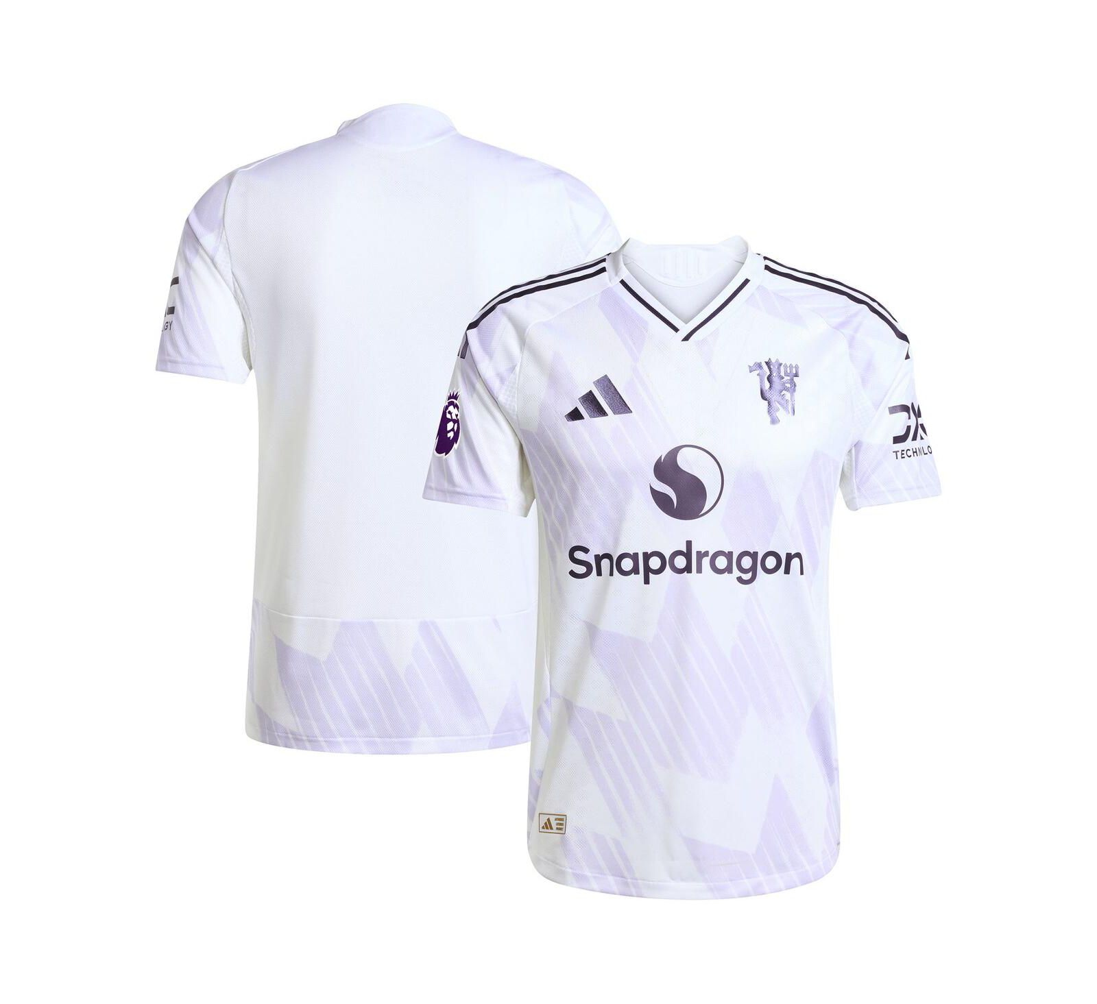 Футболка Adidas Men's White Manchester United 2025/26 Away Authentic Jersey